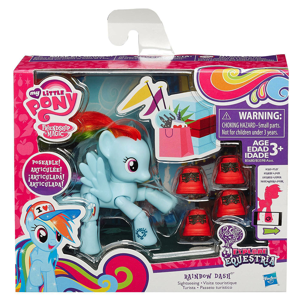 My Litte Pony Rainbow Dash Figür