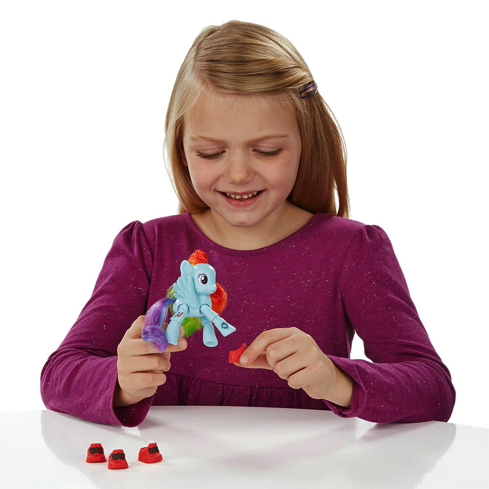 My Litte Pony Rainbow Dash Figür
