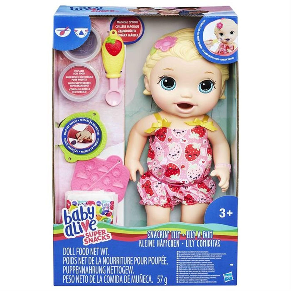 Baby Alive Lily ile Mama Eğlencesi Oyun Seti