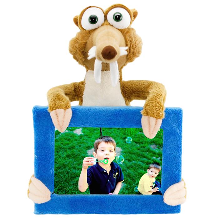 Ice Age - Buz Devri 3D Scrat Figürlü Ahşap Çerçeve