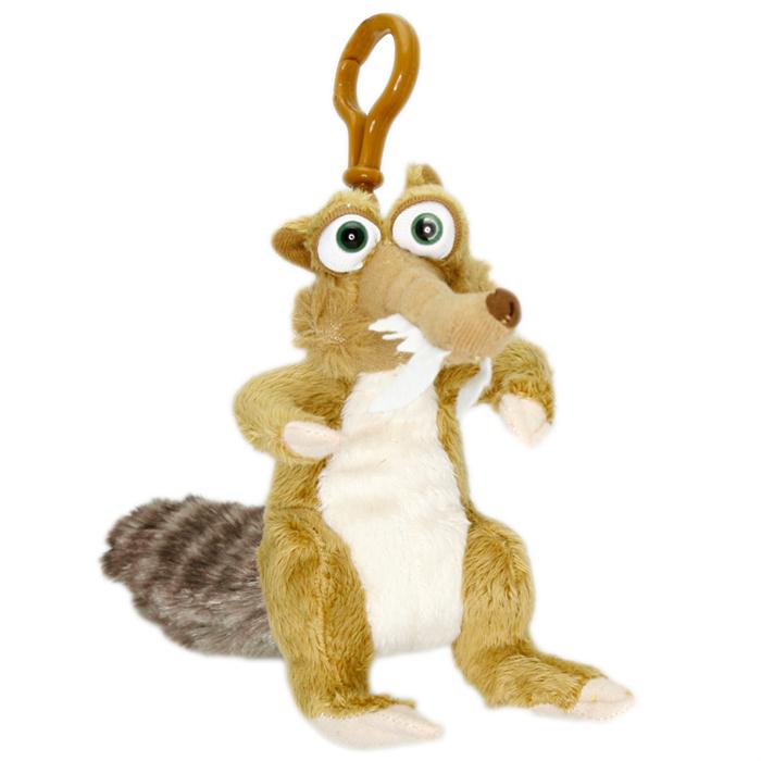 Ice Age - Buz Devri Scrat Çantalı Peluş Anahtarlık 18 Cm