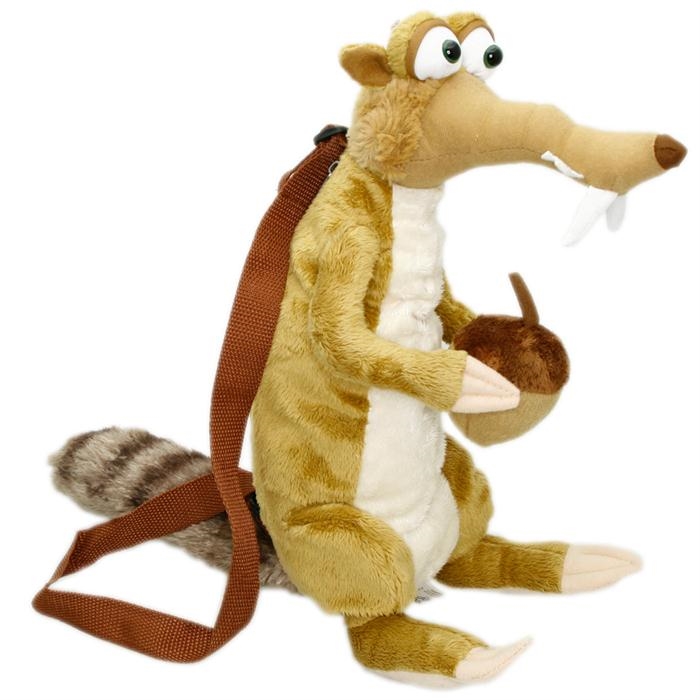 Ice Age Buz Devri Scrat Figür Sırt Çantası Loco Poco Oyuncak