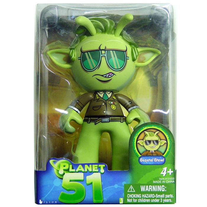 Planet 51 General Grawl Oyuncak Figür 12 cm
