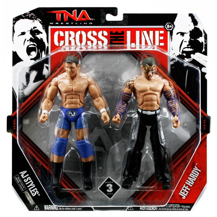 TNA AJ Styles ve Jeff Hardy Figür