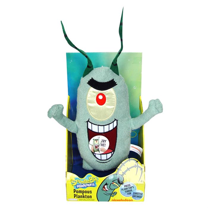 Plankton Elektronik Peluş Figür