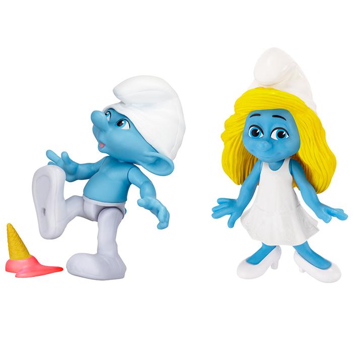 Şirinler Sakar Şirin ve Şirine İkili Figür