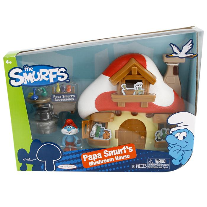 Şirinler Şirin Baba’nın Mantar Evi Oyun Seti Model 1