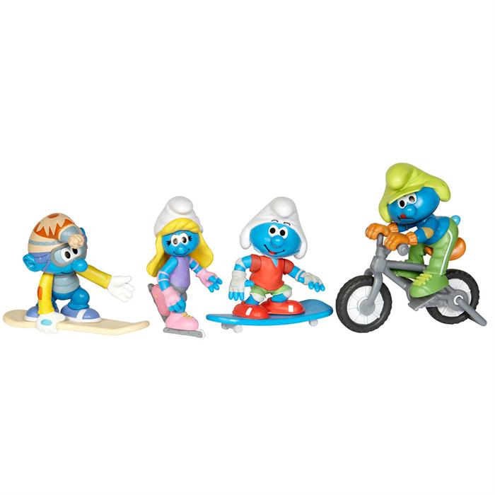 Şirinler 4’lü Extreme Spor Figür Seti