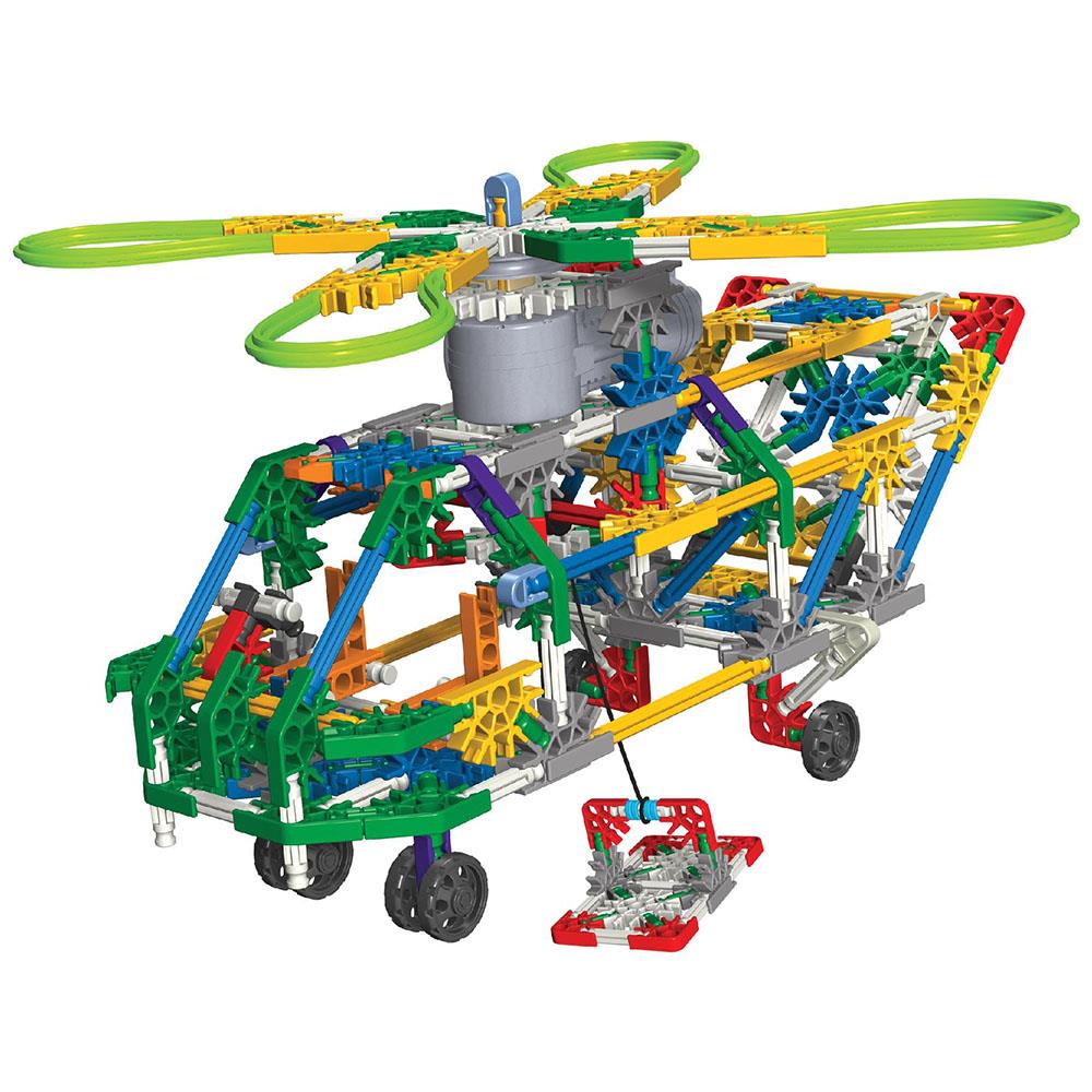 K’Nex Taşıyıcı Helikopter (Işıklı) Building Set Knex 11413
