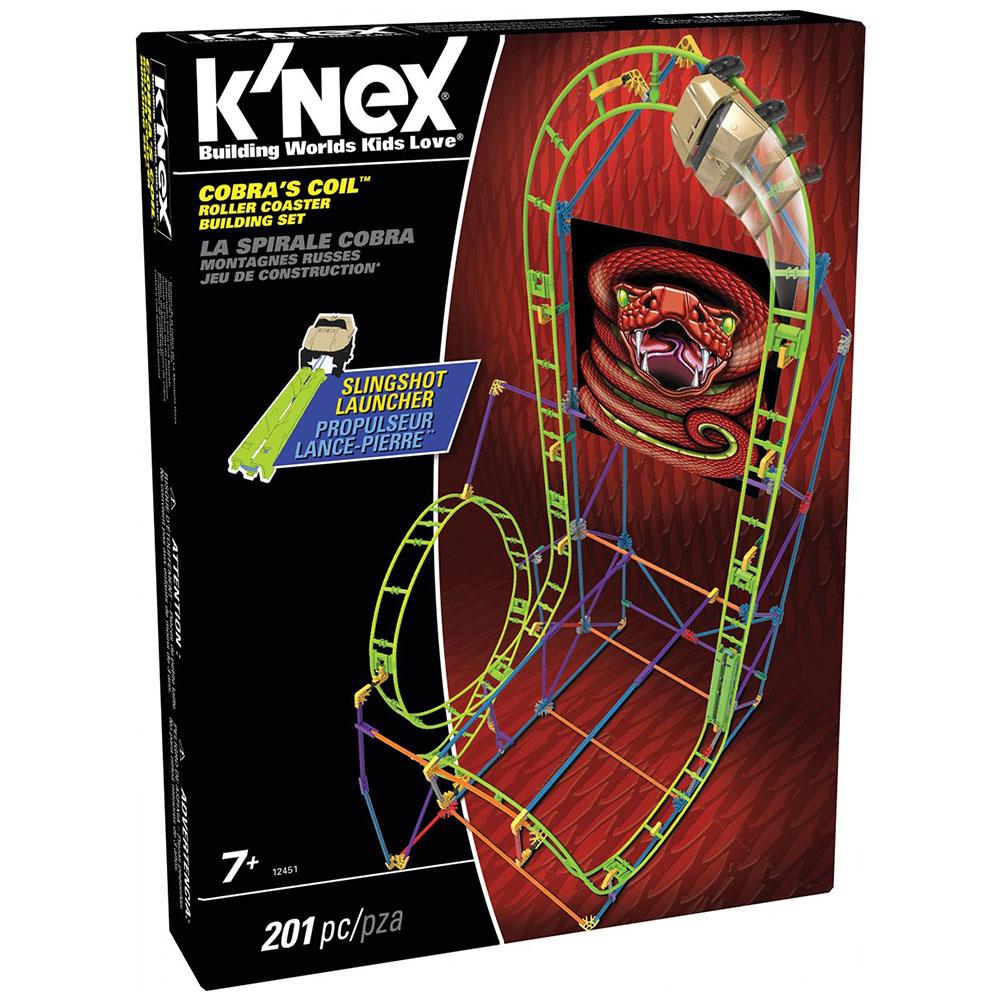 K’Nex Kobra Roller Coaster Seti Thrill Rides Knex 12451