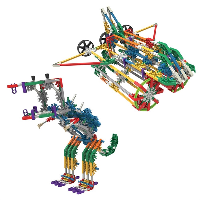 K'Nex 863 Parçalı 100 Farklı Model Building Set 12605 | Loco Poco