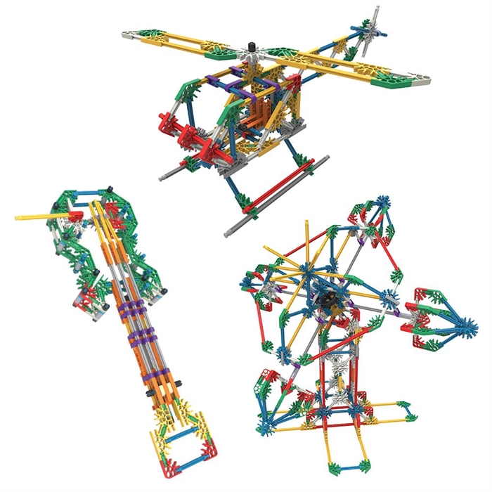 K'Nex 863 Parçalı 100 Farklı Model Building Set 12605 | Loco Poco