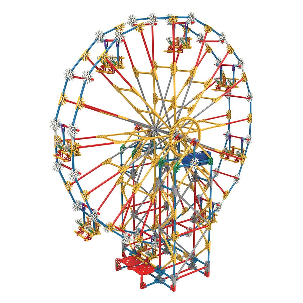 K’Nex 3-in-1 Klasik Lunapark Seti (Motorlu) Thrill Rides Knex 170