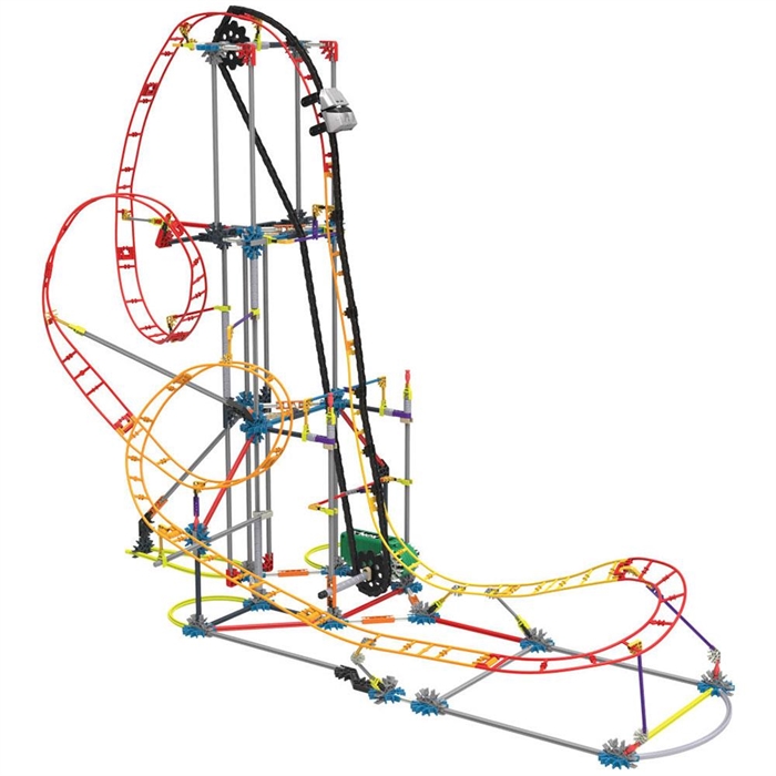 K'Nex Electric Inferno Roller Coaster Seti (Motorlu) Thrill Rides