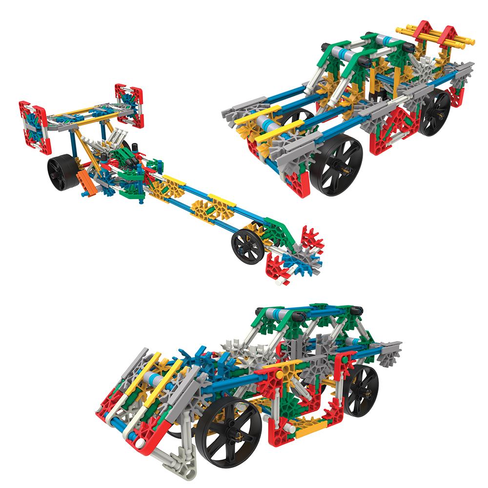 K’Nex 12 Farklı Model Araç Seti Building Set Knex 25525
