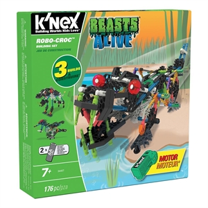 K'Nex Robo-Croc Yapım Seti (Motorlu) Beasts Alive 34407 | Loco Poco