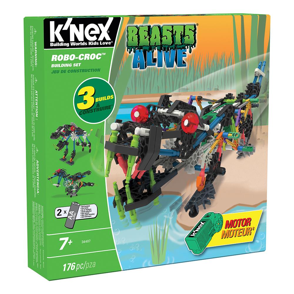 K’Nex Robo-Croc Yapım Seti (Motorlu) Beasts Alive Knex 34407