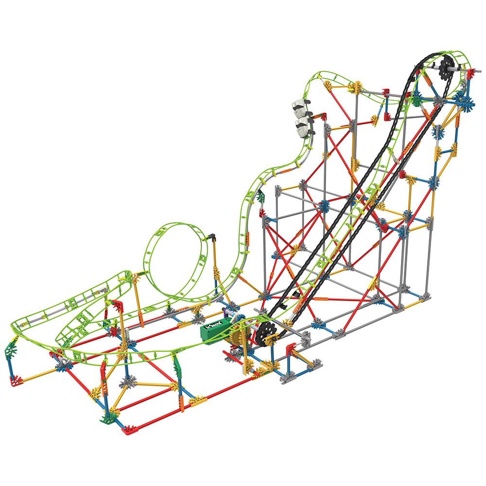 K’Nex Double Doom Roller Coaster Set (Motorlu) Thrill Rides Knex