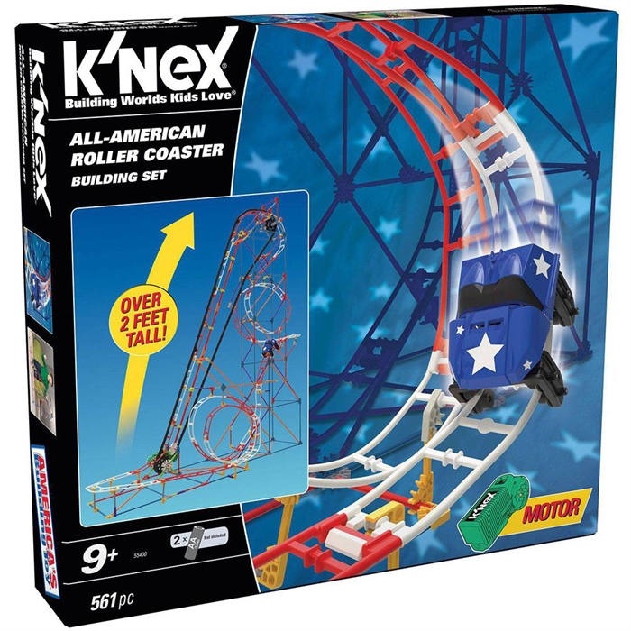 K'Nex All Star Adventure Roller Coaster Seti (Motorlu)Thrill Rides