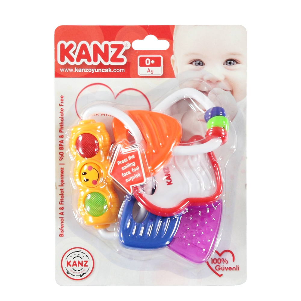 Kanz Işıklı Çıngırak Anahtarlık