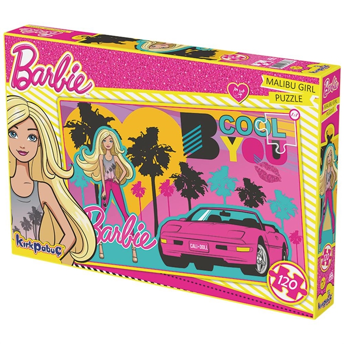 Kırkpapuç Barbie Malibu Girl Çocuk Puzzle