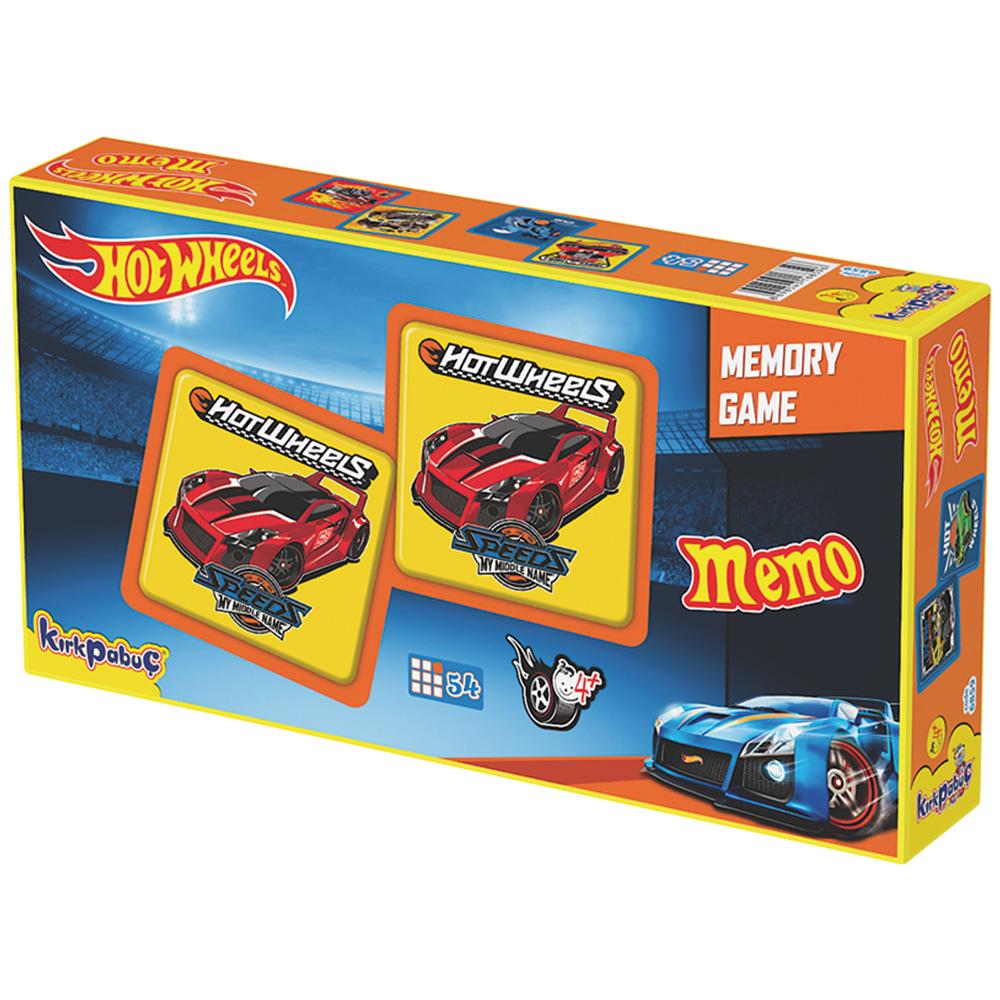 Kırkpapuç Hot Wheels Memo Çocuk Puzzle