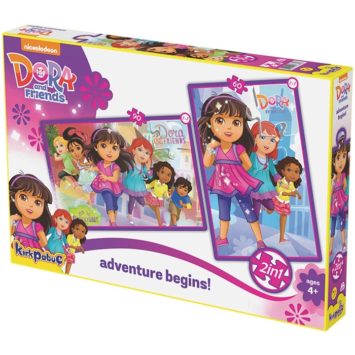 Kırkpapuç Dora Adventure Begins Çocuk Puzzle
