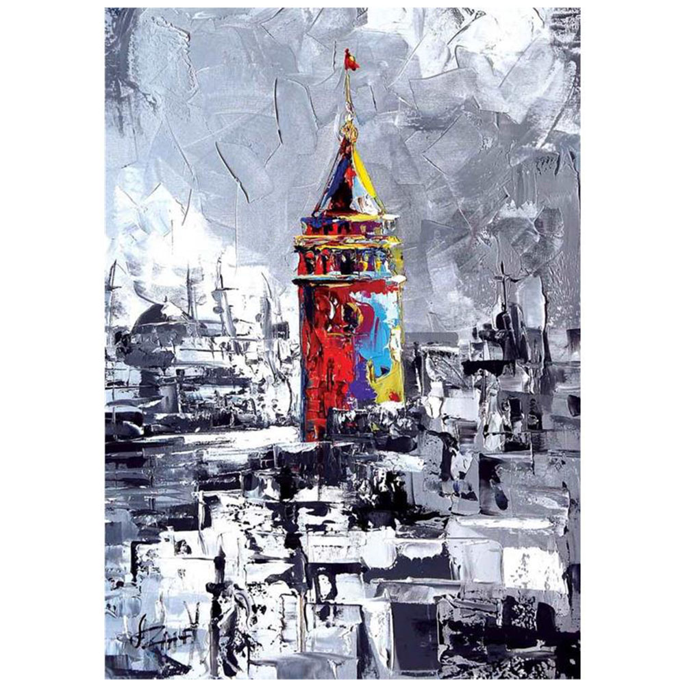 KS Puzzle Galata Tuval 1000 Parça