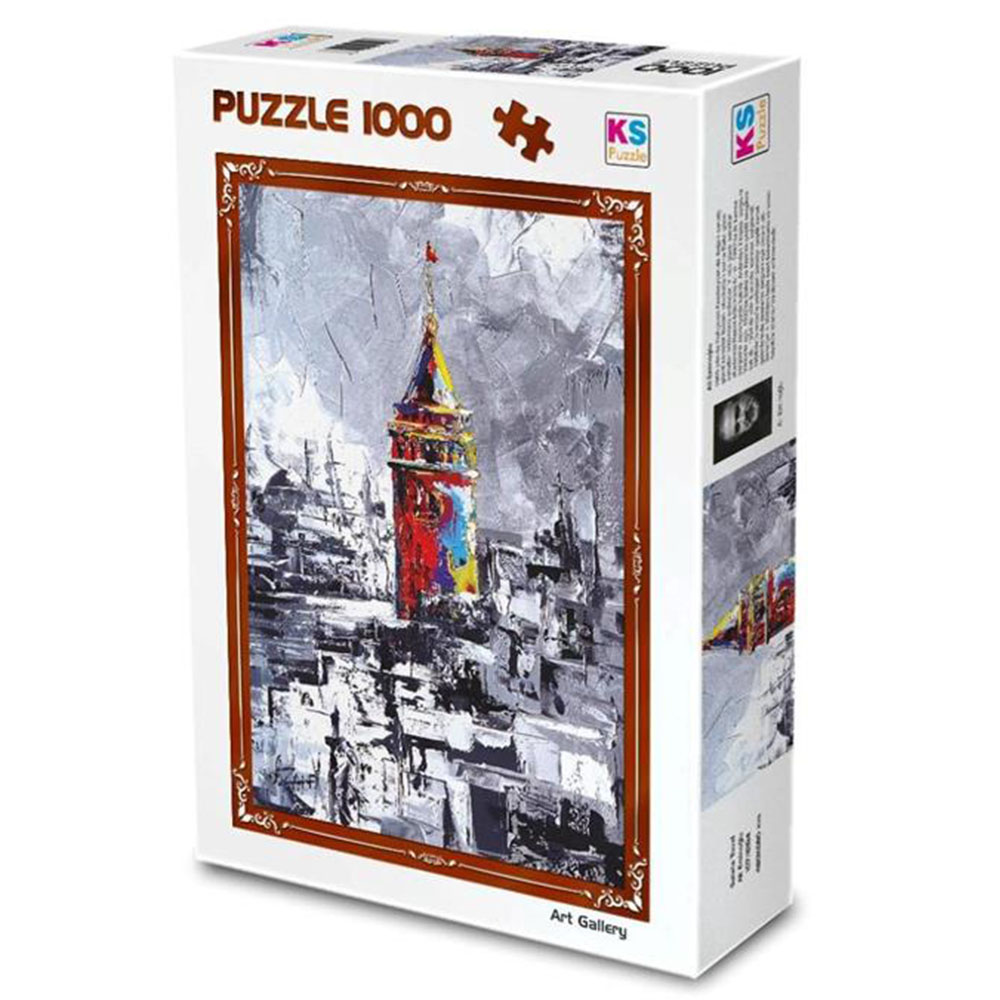 KS Puzzle Galata Tuval 1000 Parça