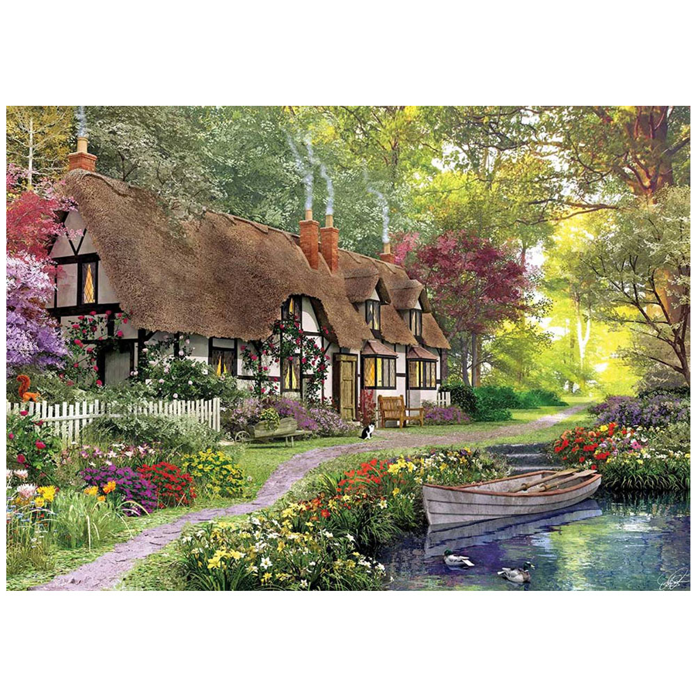 KS Puzzle Woodland Walk Cottage 1000 Parça