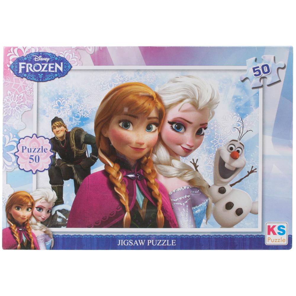 KS Puzzle 50 Parça Çocuk Puzzle Disney Frozen