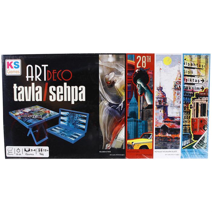 KS Games Art Deco Kız Kulesi Tavla