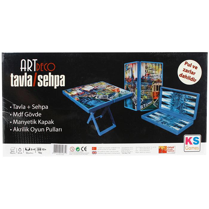 KS Games Art Deco Kız Kulesi Tavla