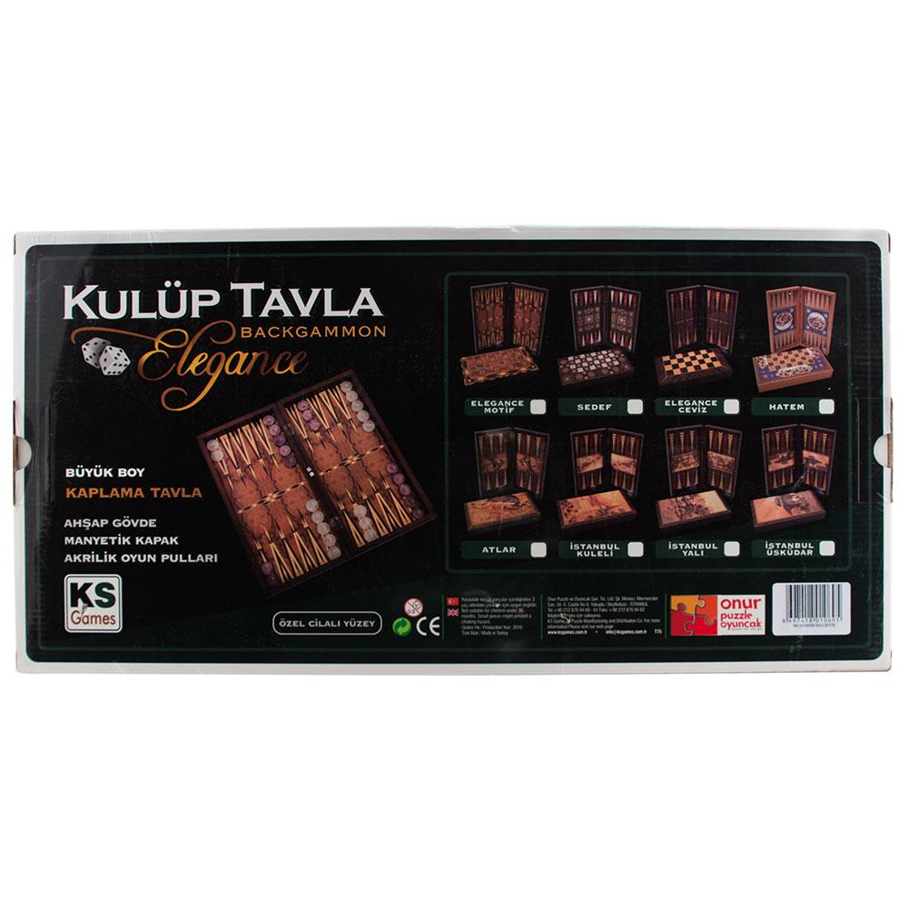 KS Games Art Deco Multi Kültürel Tavla