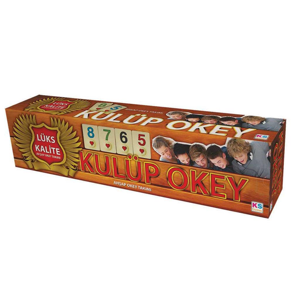 KS Games Ağaç Ahşap Okey Takımı