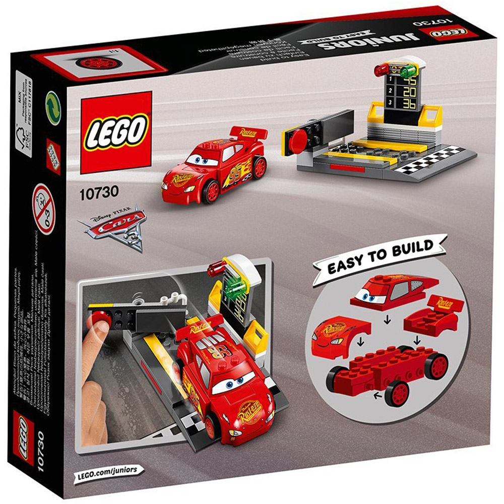 Lego Juniors Şimşek McQueen Hızlı Fırlatıcı 10730