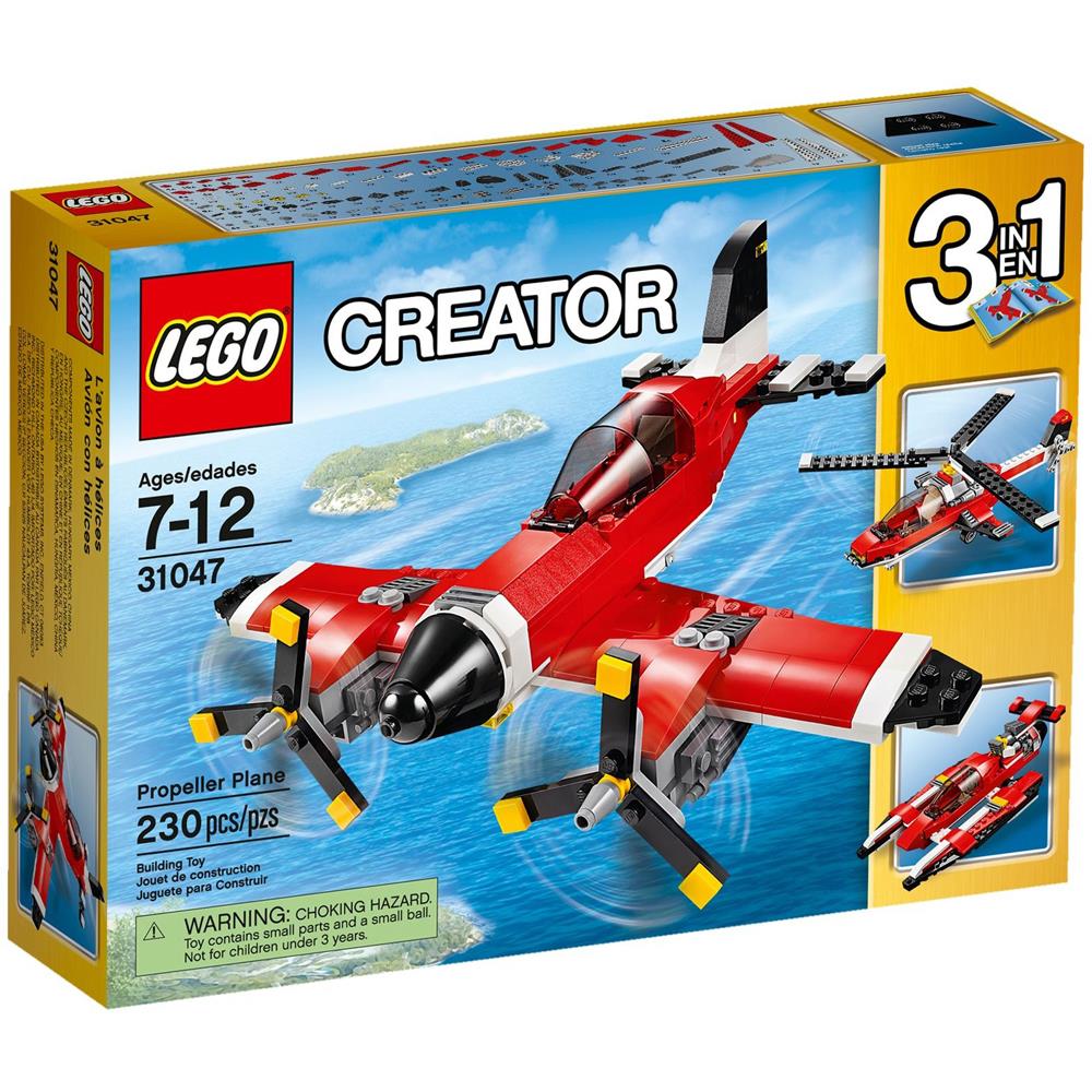 Lego Creator Propeller Plane 31047