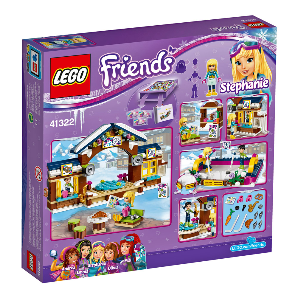 Lego Friends Snow Resort Ice Rink 41322