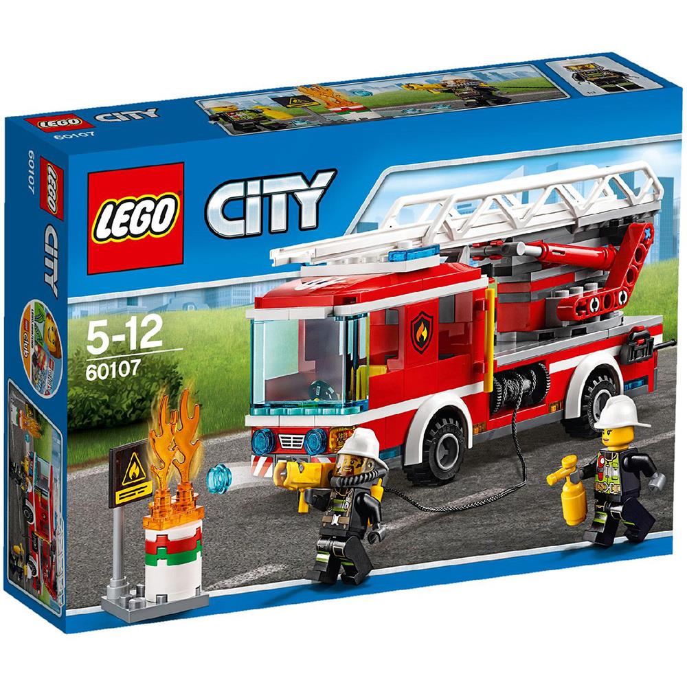 Lego City Fire Lad Truck 60107