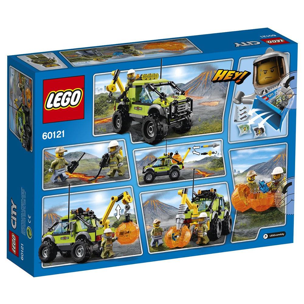 Lego City Volcano Exp Truck 60121