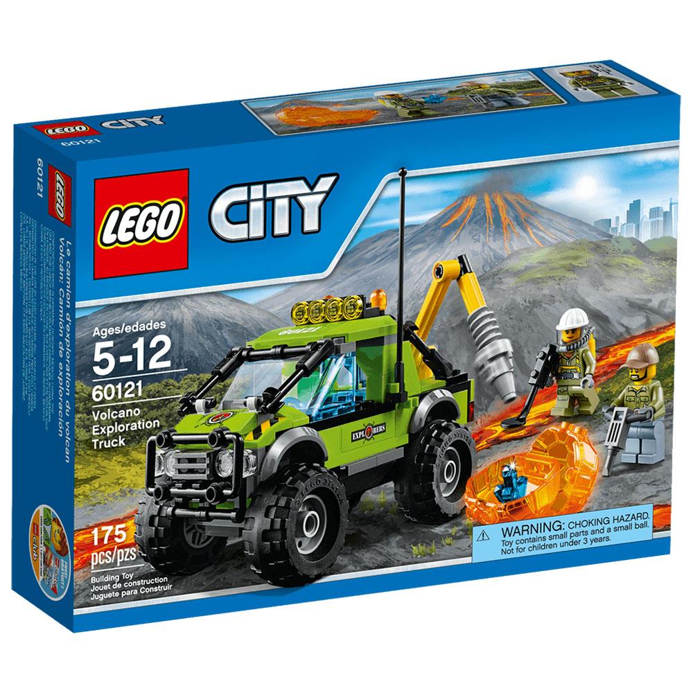 Lego City Volcano Exp Truck 60121