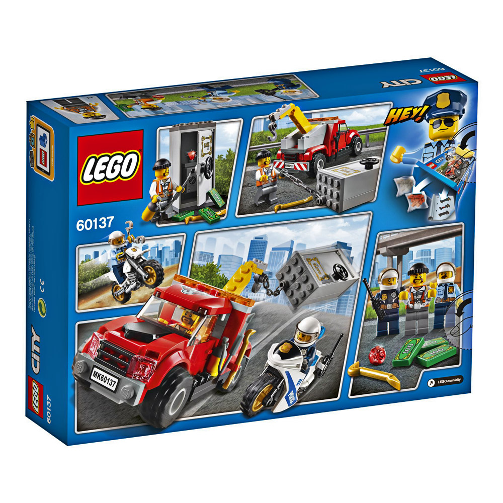 Lego City Tow Truck Trouble 60137