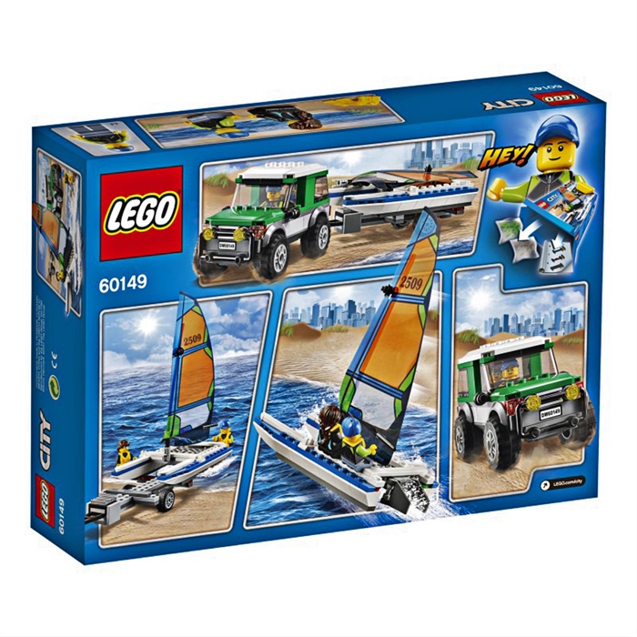 Lego City 4x4 w Catamaran 60149