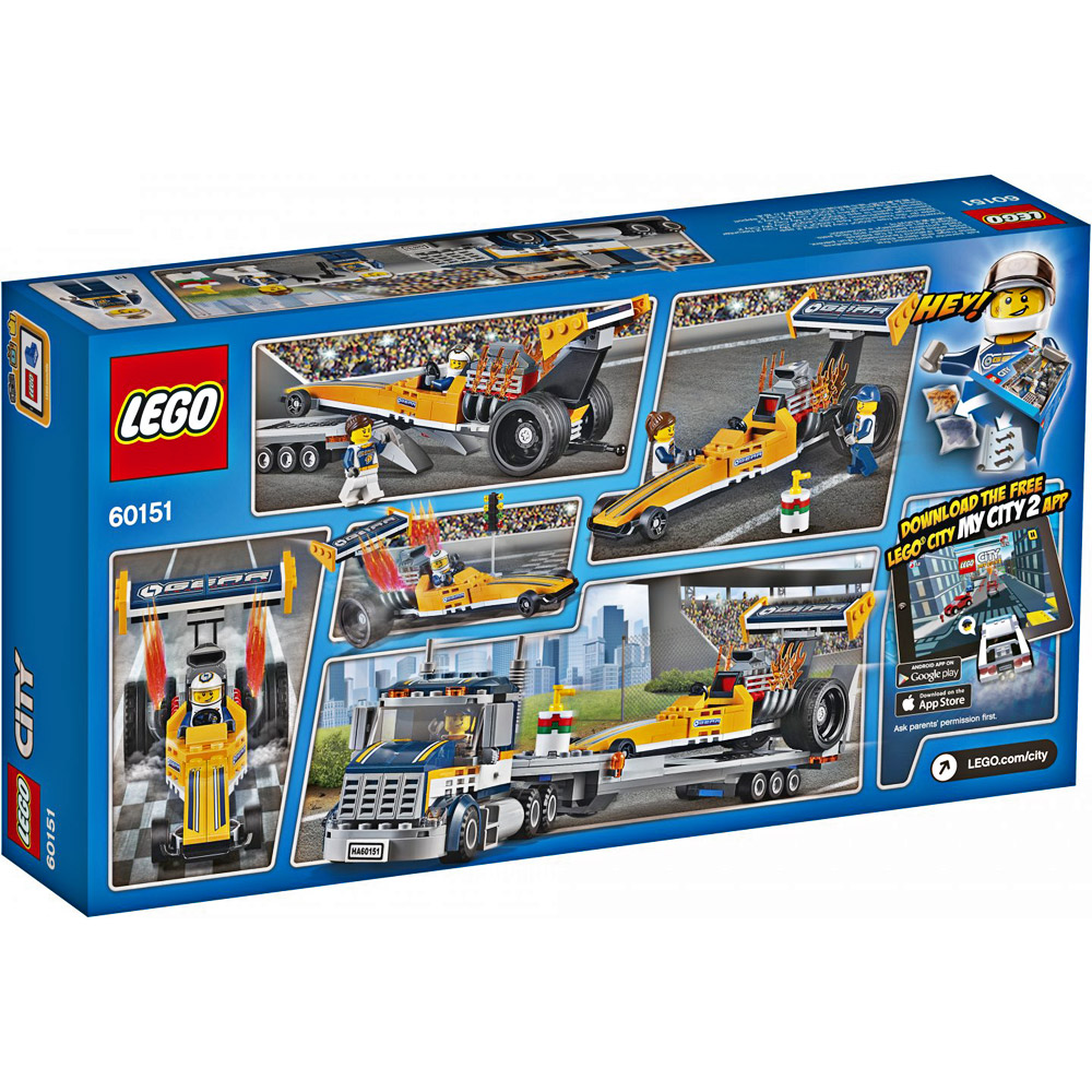 Lego City Dragster Transporter 60151