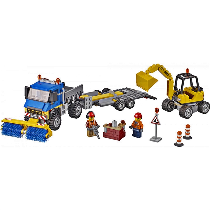 Lego City Sweeper & Excavator 60152