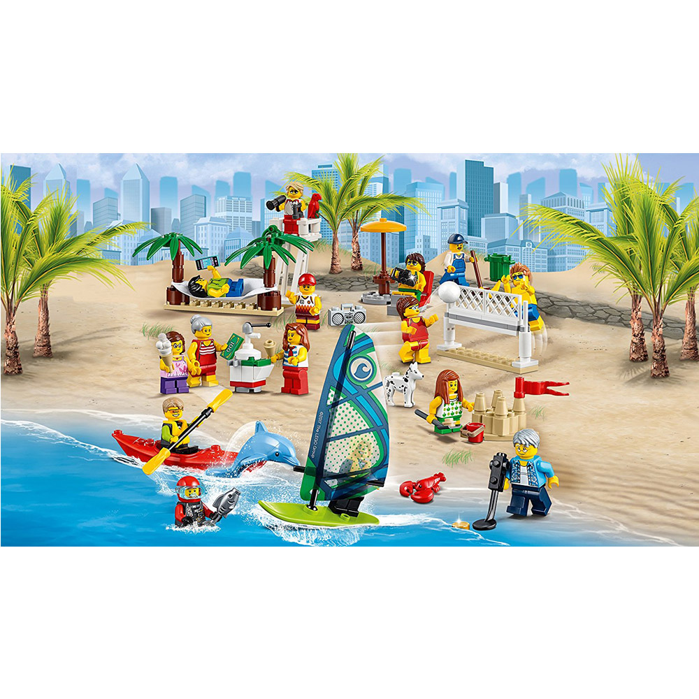 Lego City İnsan Paketi – Plajda Eğlence 60153