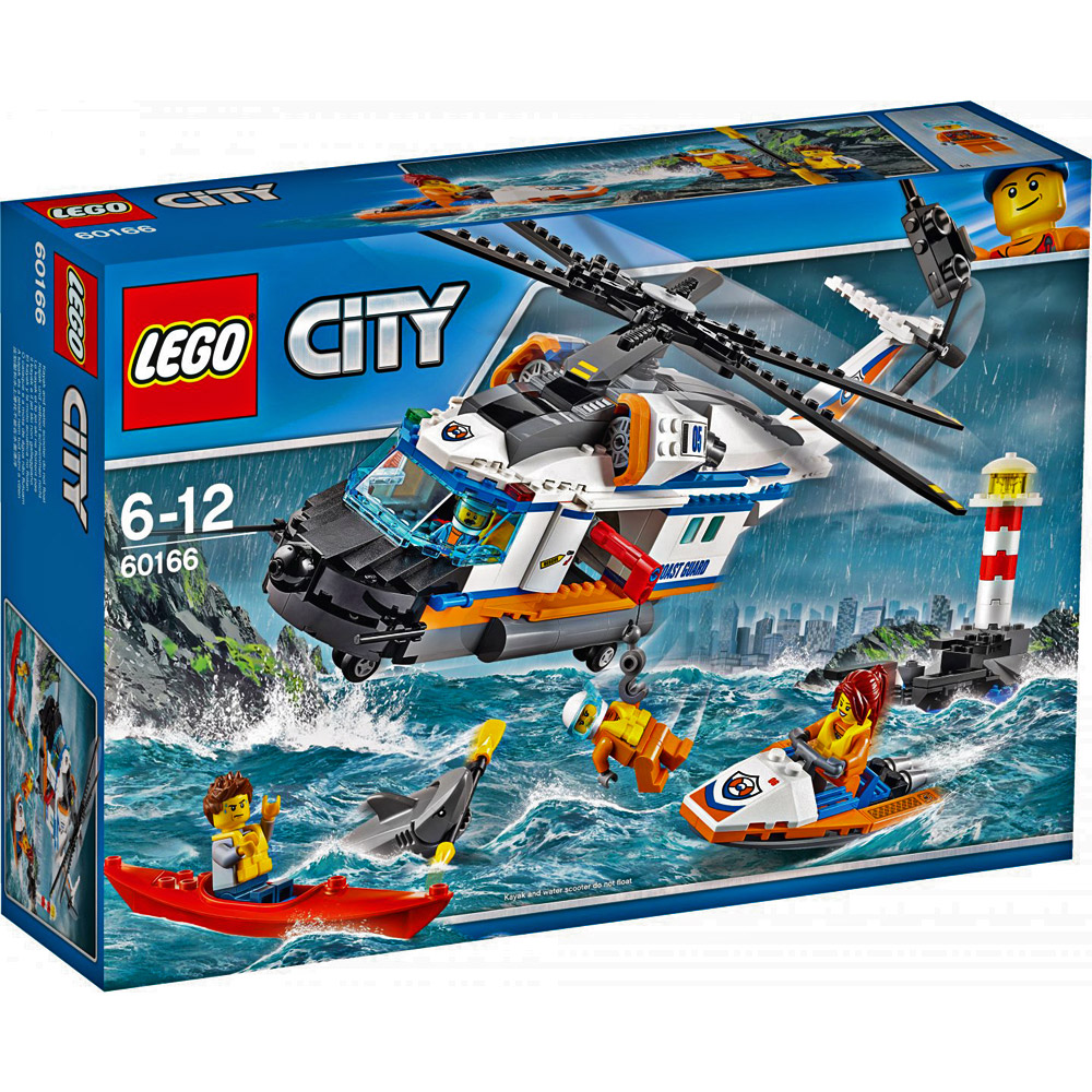 Lego City Rescue Helicopter 60166