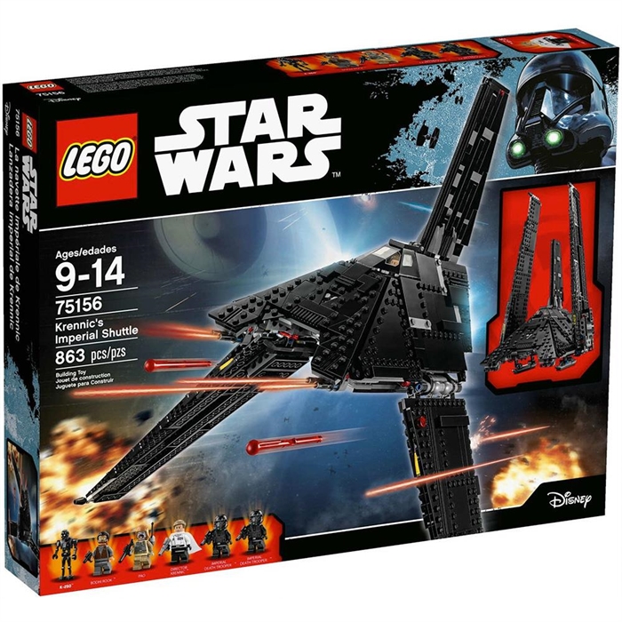Lego Star Wars İmparatorluk Mekiği K Imperial Shuttle 75156