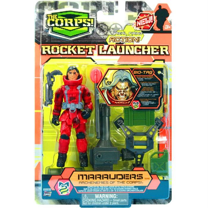 The Corps Marauders Roket Bataryali Asker Figür
