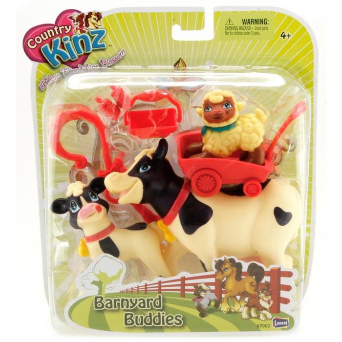Country Kinz Çiftlik Arkadaşları İnek Oyun Seti